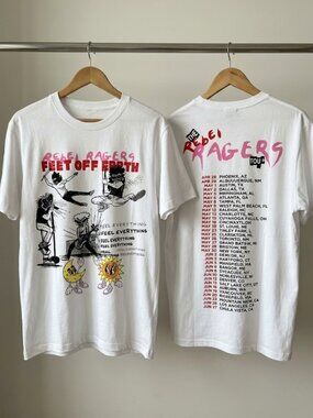 Kid Cudi Rebel Ragers Feet Off Earth Tour 2026 T-Shirt Reprint